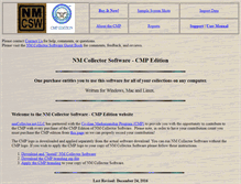 Tablet Screenshot of cmp.nmcollectorsoftware.com